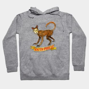 South Philly Cat Monkey Hoodie